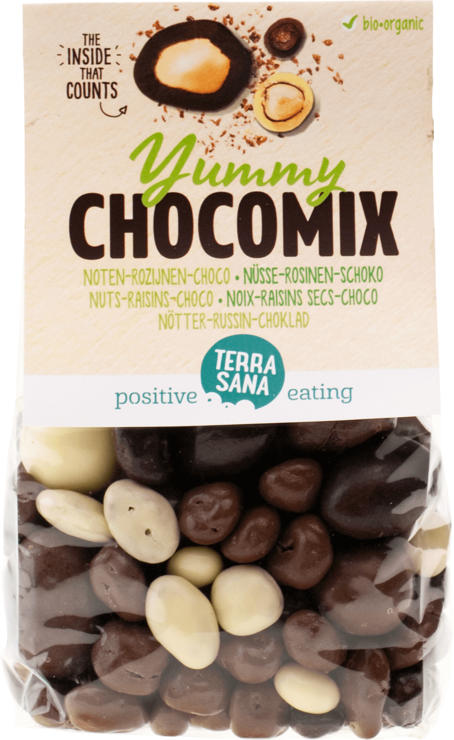 Yummy Chocomix (Nuss-Rosinen-Schoko) MHD 11.12.23