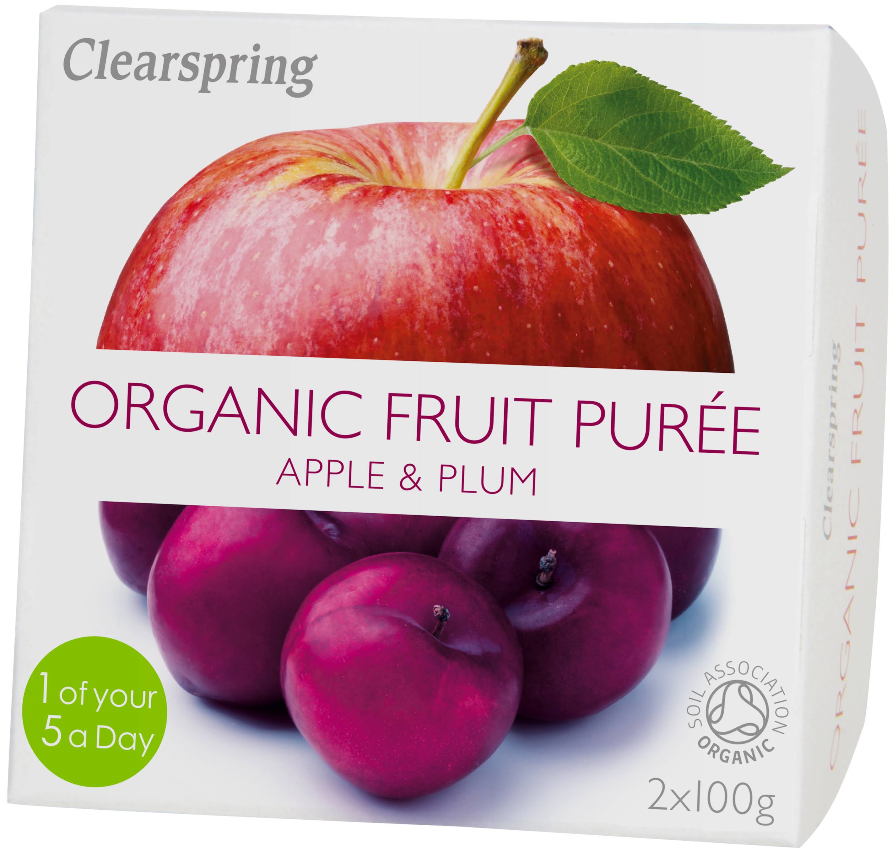 Fruchtpüree Apfel-Pflaume (2er Pack á 100g)