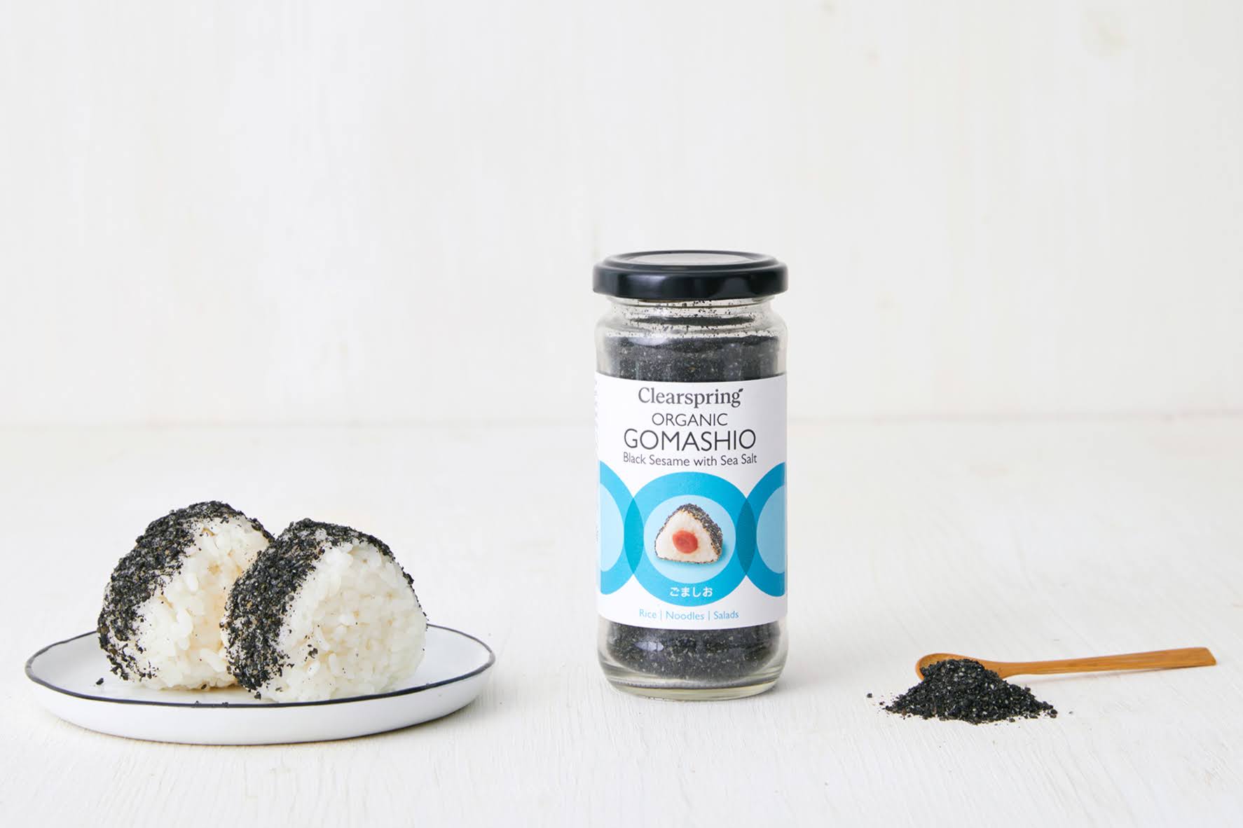 Gomasio aus schwarzem Sesam & Meersalz (Gomashio)