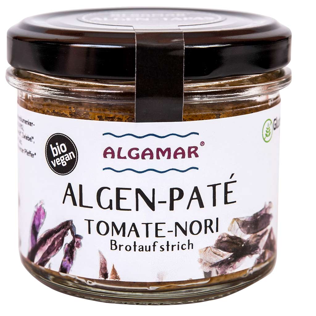 Algen-Paté Tomate-Nori (Brotaufstrich)