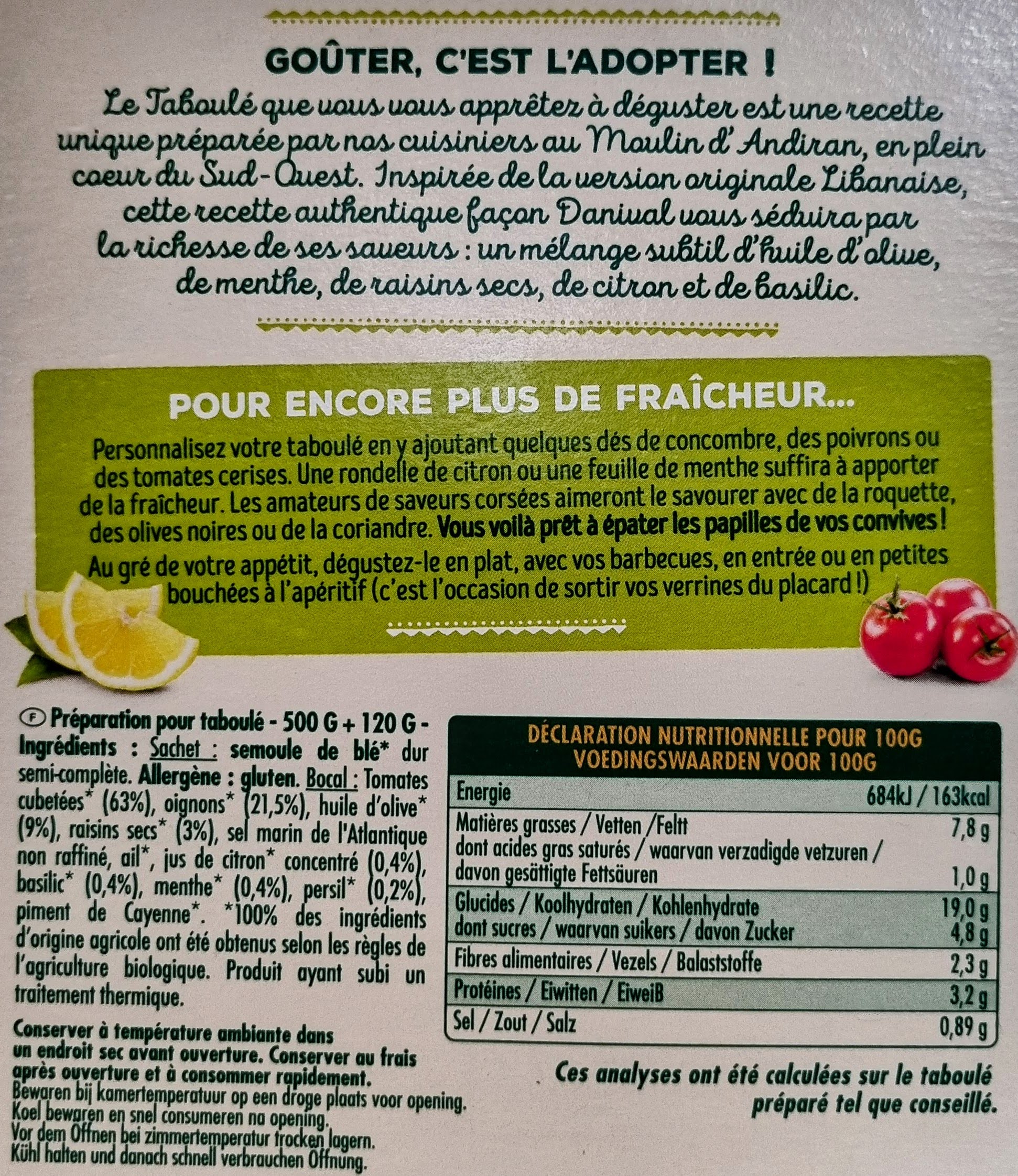 Taboulé (Couscous-Salat)