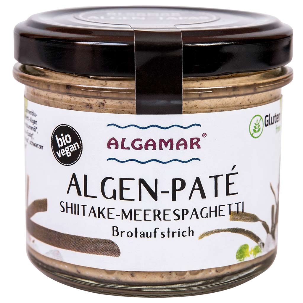 Algen-Paté Shiitake-Meeresspaghetti (Brotaufstrich)
