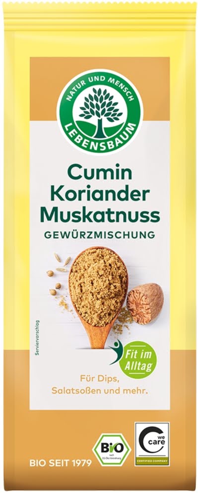 Cumin-Koriander-Muskatnuss (Gewürzmischung, gemahlen)