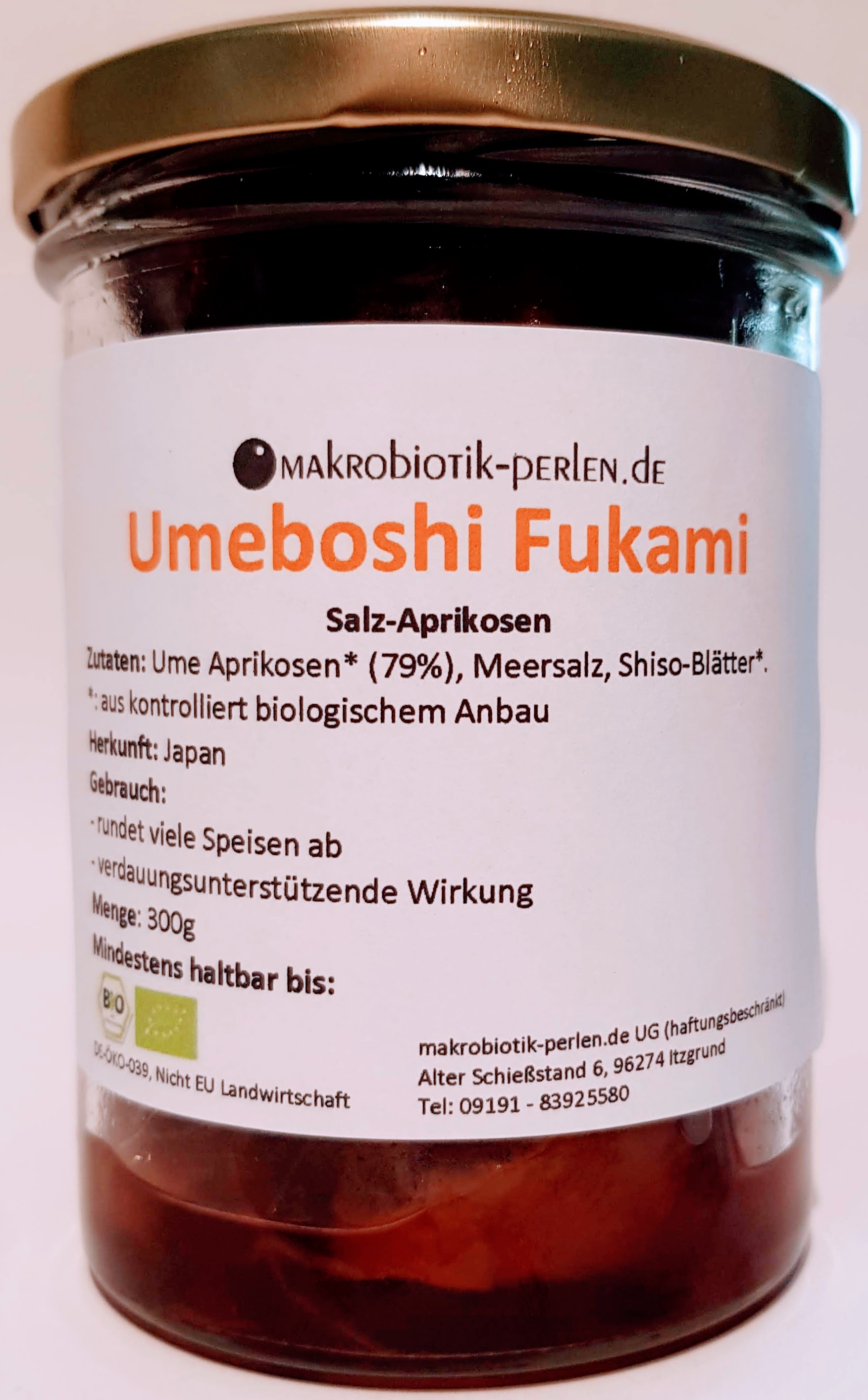 Umeboshi Fukami (Salz-Aprikosen)