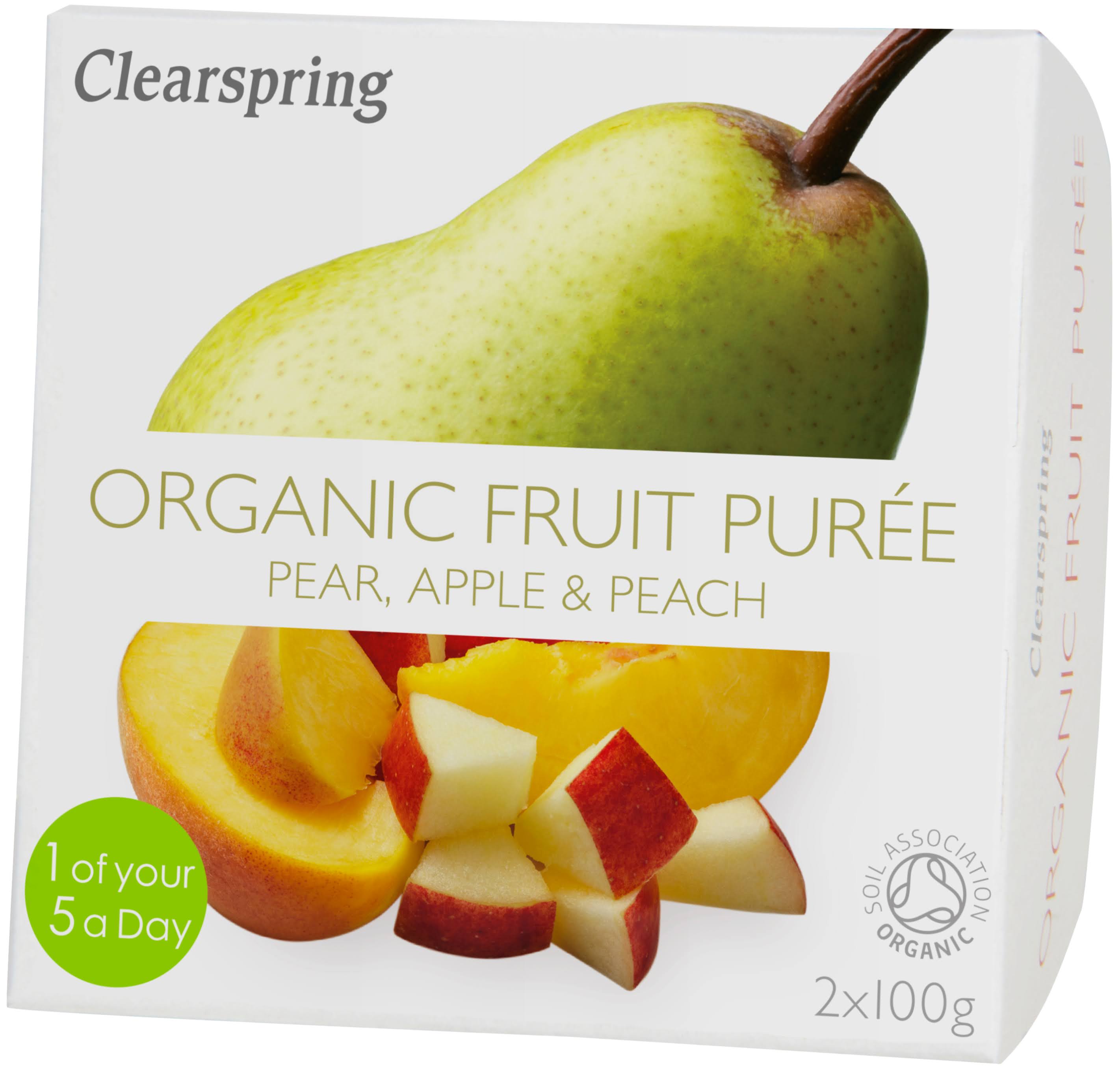 Fruchtpüree Birne-Apfel-Pfirsich (2er Pack á 100g)