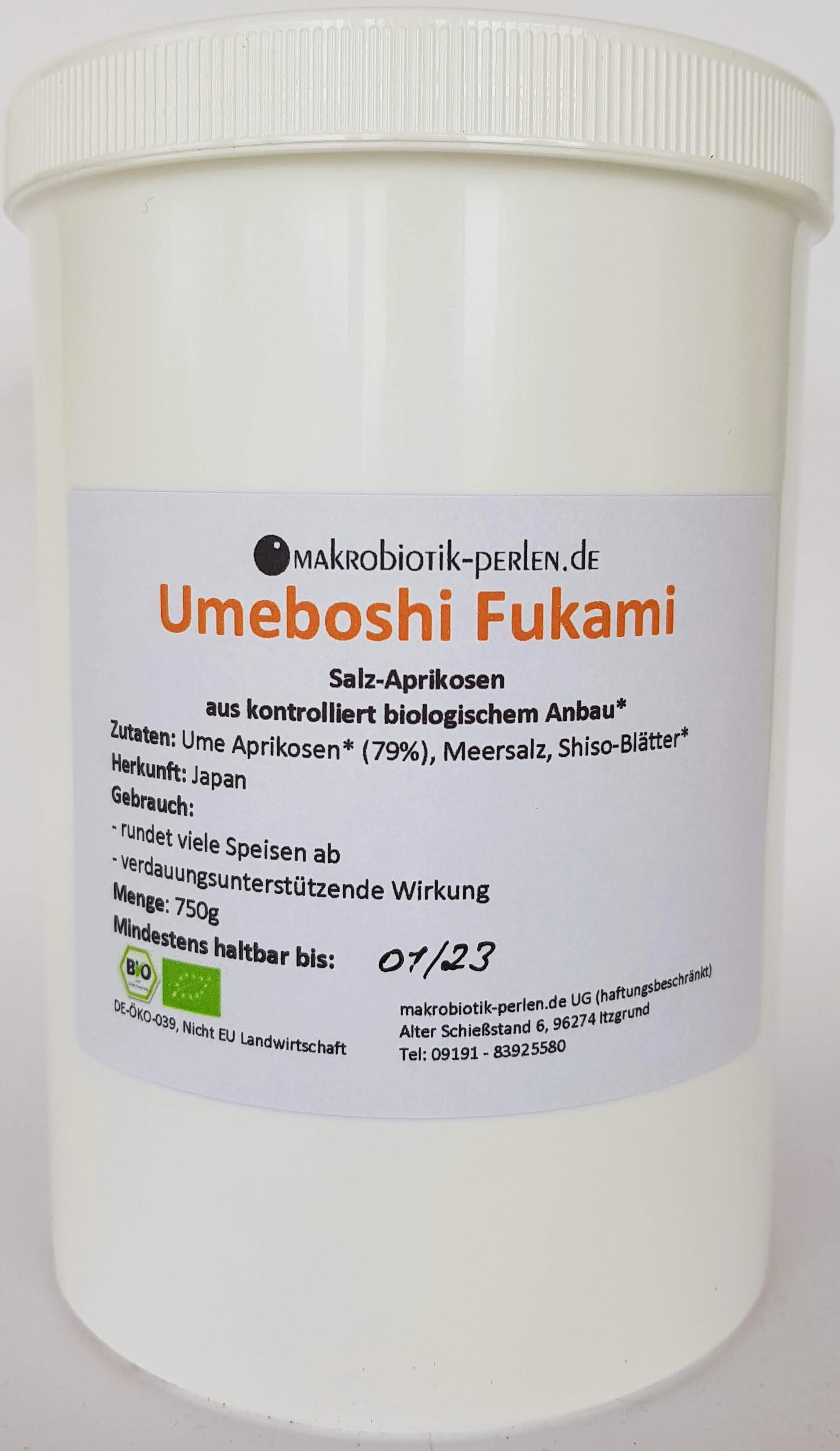 Umeboshi Fukami (Salz-Aprikosen) (Vorratsdose)