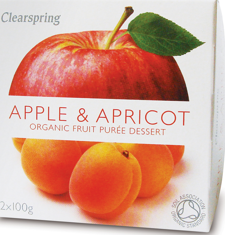 Fruchtpüree Apfel-Aprikose (2er Pack á 100g)