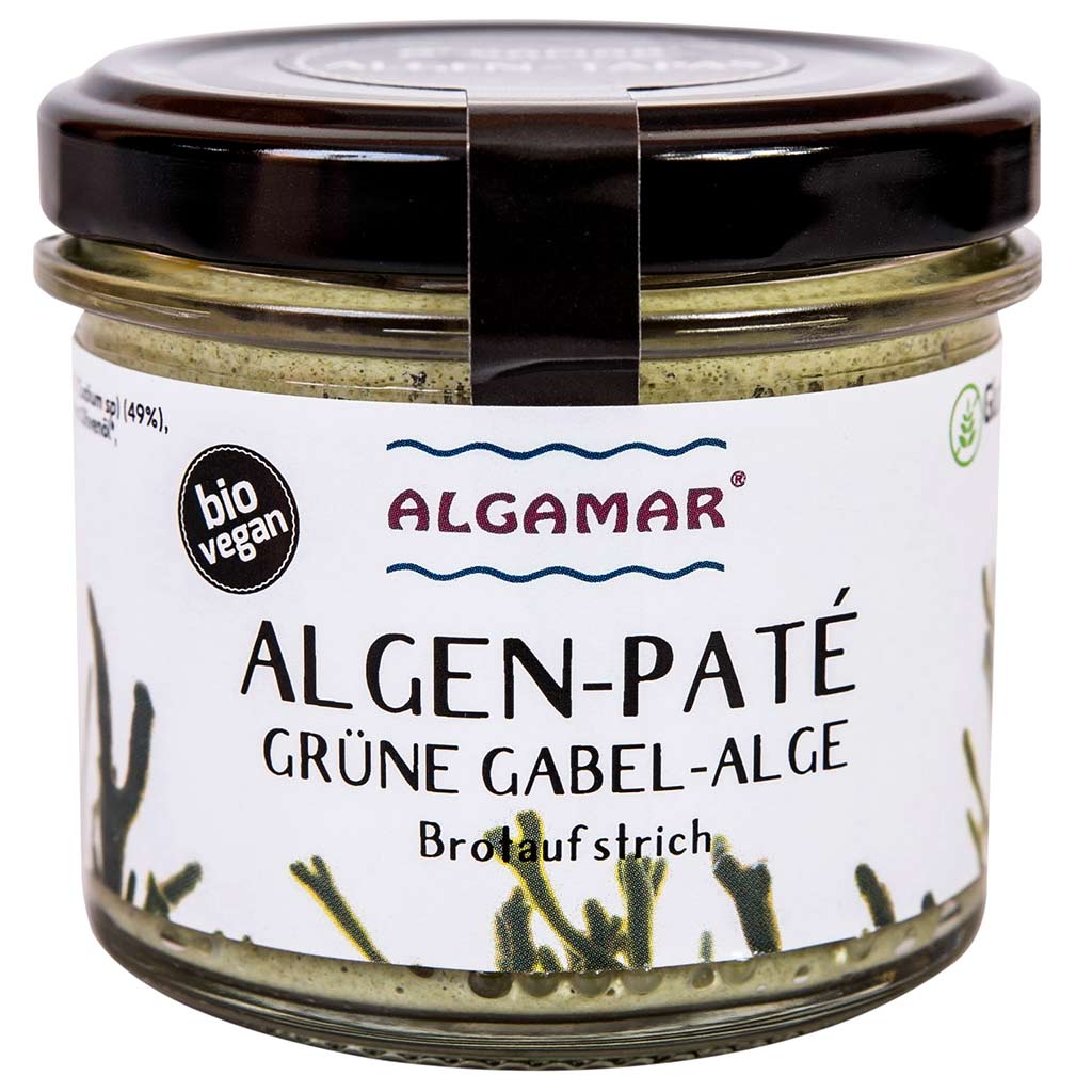 Algen-Paté grüner Gabel-Alge (Brotaufstrich)