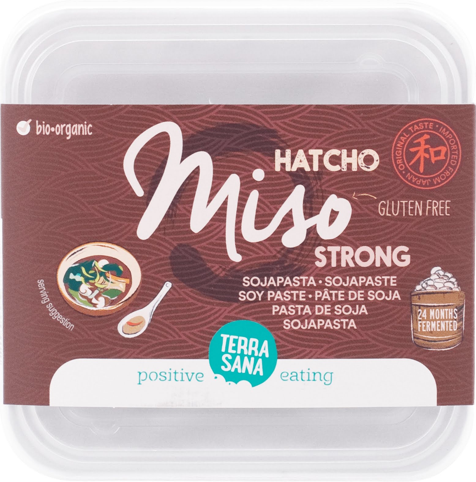 Hatcho Miso Strong (Sojapaste, unpasteurisiert)