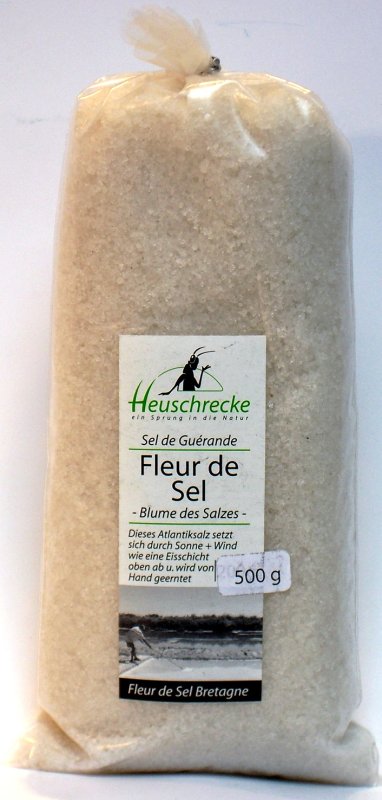 Fleur de Sel (Meersalz aus der Bretagne, grob)