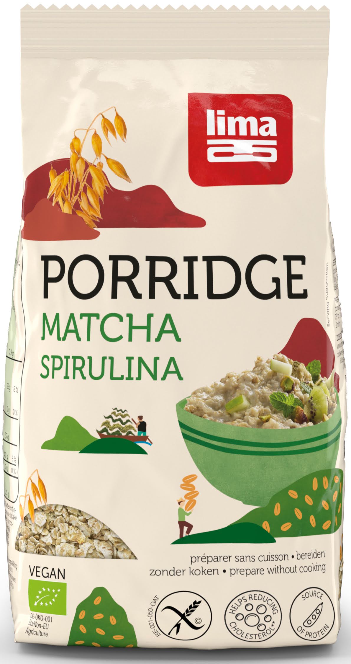 Express Porridge Matcha Spirulina