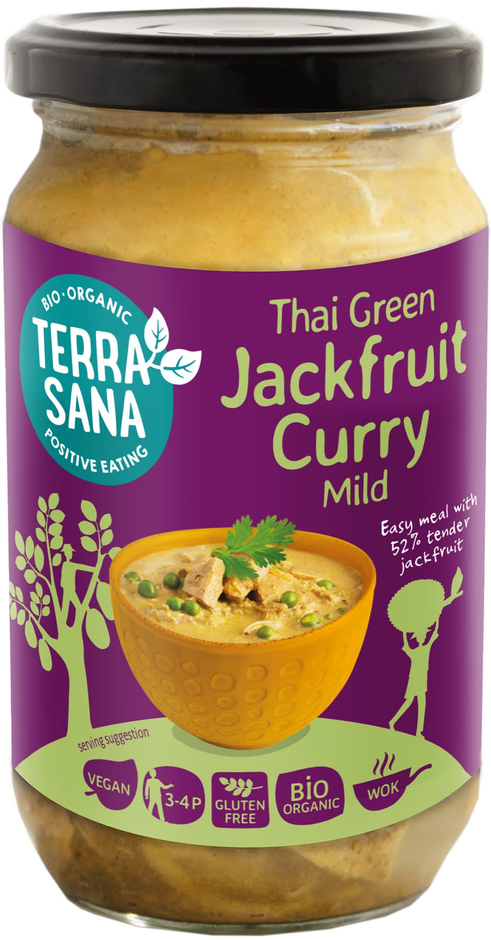 Grünes Thai-Curry mit Jackfrucht