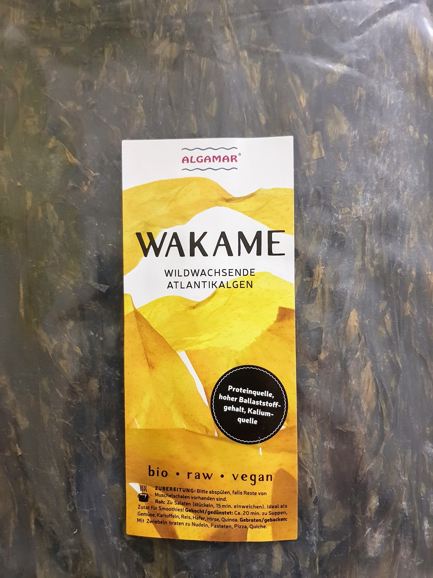 Aus dem Atlantik: Wakame