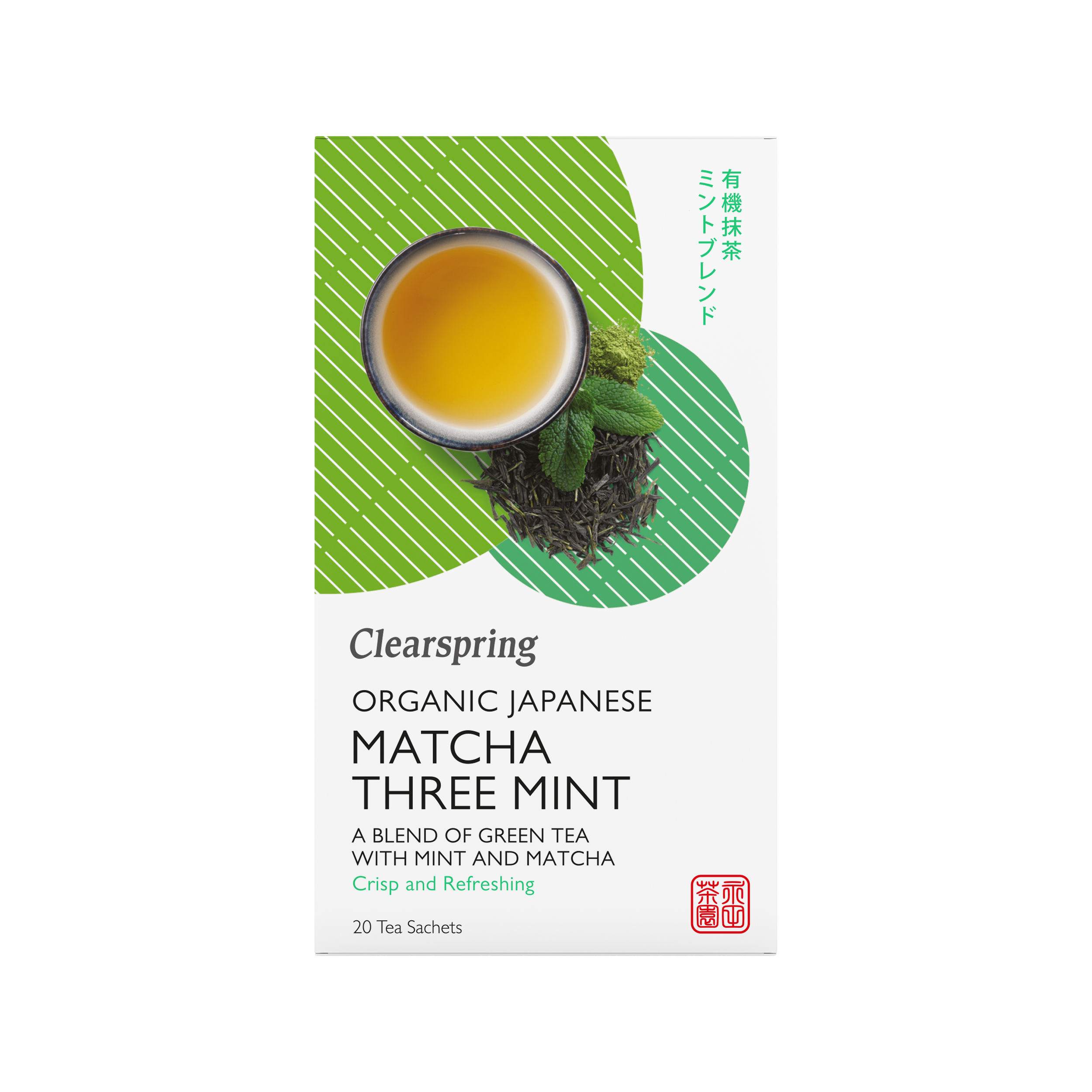 Matcha-Sencha 3 Minze (Beutel, 20x1,8g)