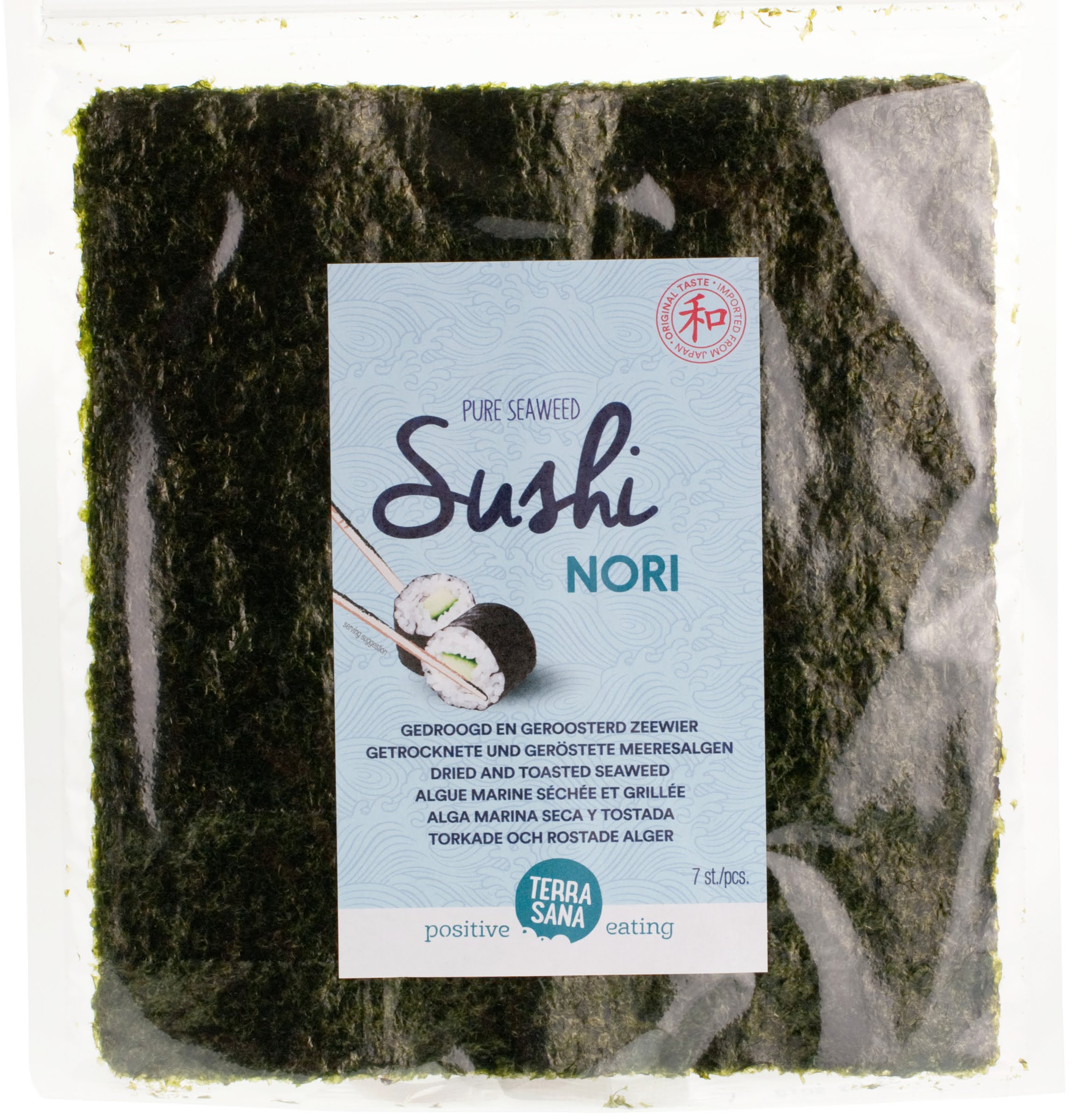 Sushi Nori (7 Blatt)