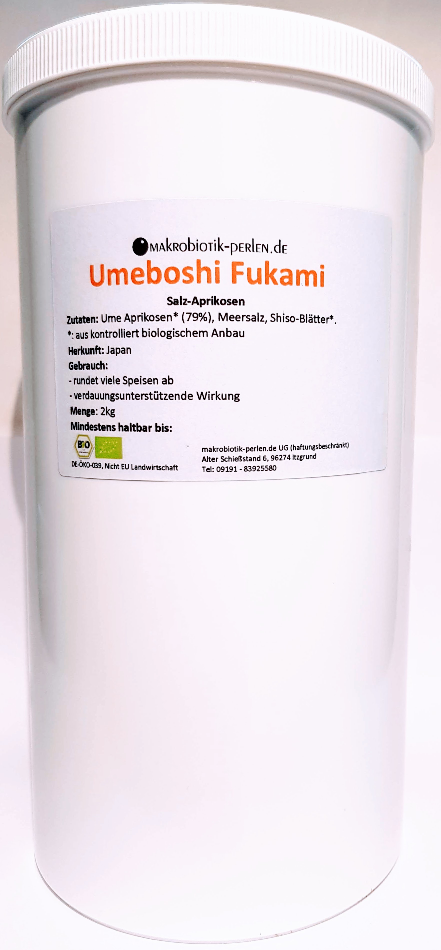 Umeboshi Fukami (Salz-Aprikosen) (Vorratsdose)